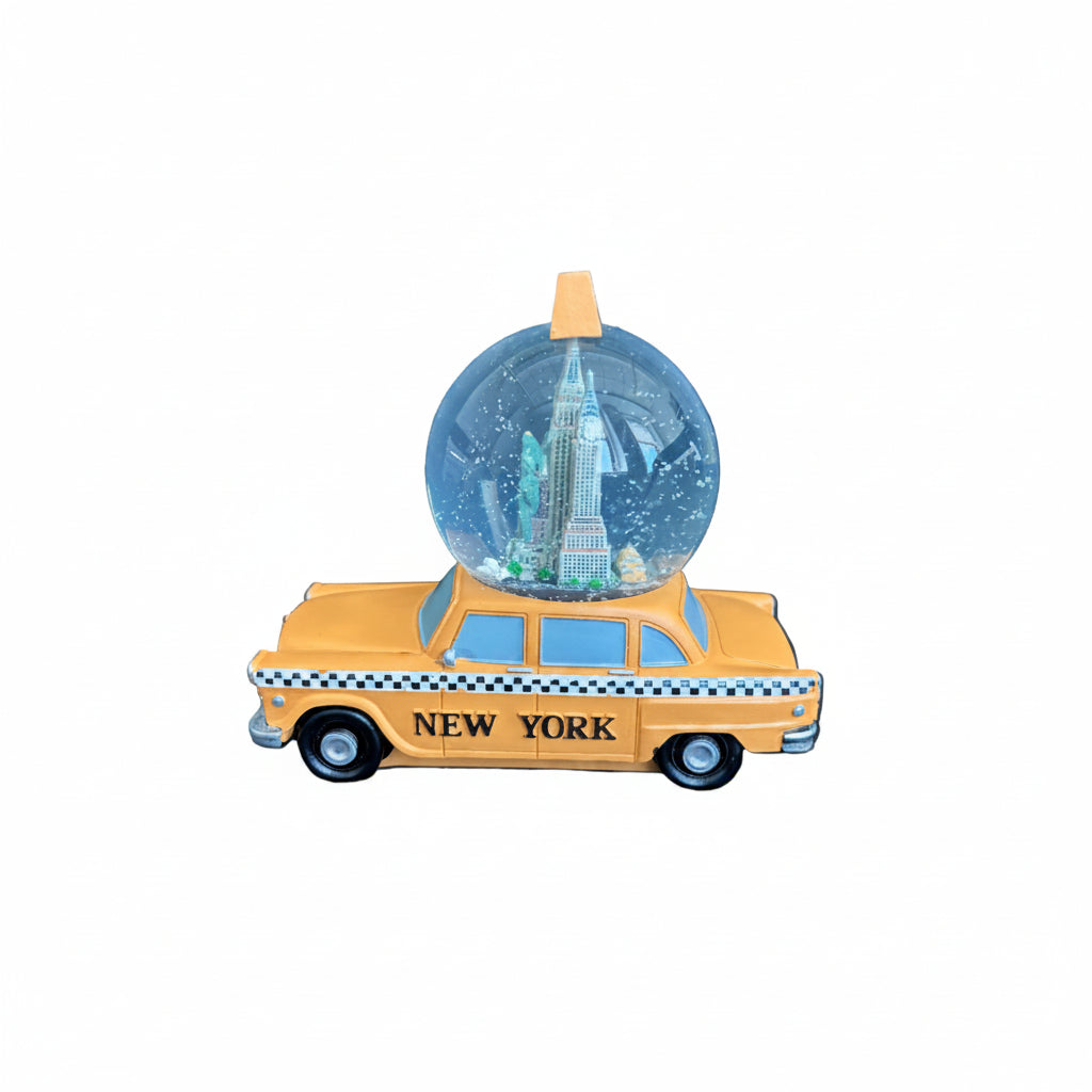 New York City Taxi Snow Globe