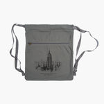 Empire Architectural Canvas Cinch Bag