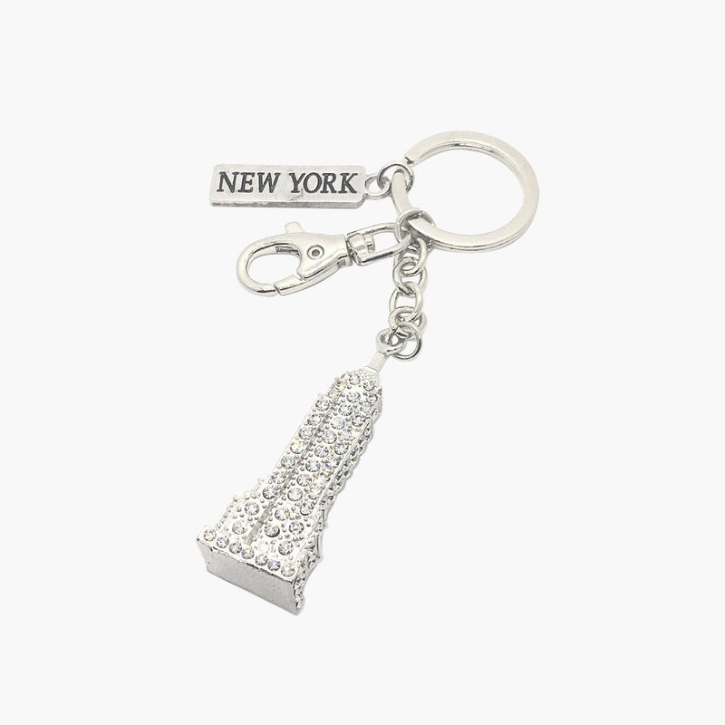 ESB Silver Bear Key Chain – Empire State Building Gifts