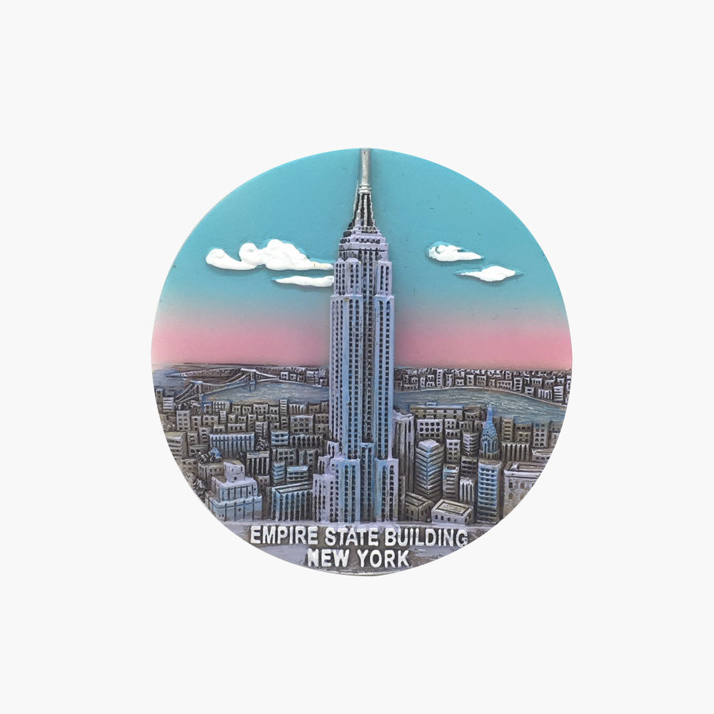 ESB Color Skyline Round Magnet